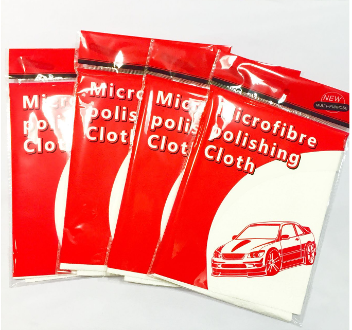 Tissu de polissage micro matériel en simili cuir durable pour voiture