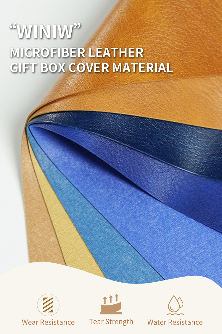 Artificial Leather Pu Gifts Packaging Material