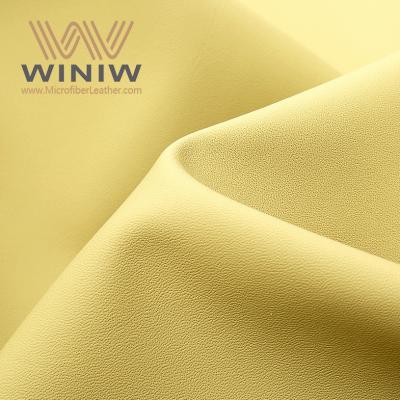La Chine Durable Faint Yellow Full Grain Leather Meier Pale Yellow Fournisseur
