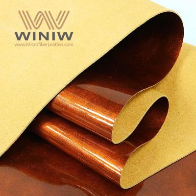 Tissu de brevet de vinyle de 0,8 à 1,4 mm pour chaussures