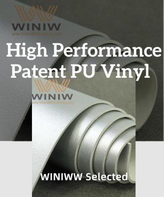 La Chine High Performance Patent PU Vinyl for Shoe Upper Fournisseur