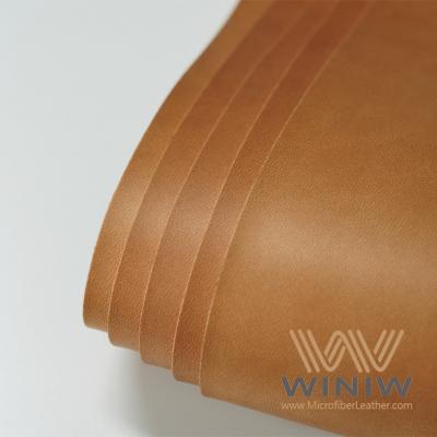 Matériaux en cuir synthétique Colorfast Nappa PVC pour étiquettes
        
