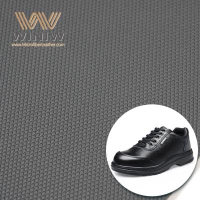 tissu de chaussures de sécurité en cuir synthétique de microfibre de 1.8mm TPU