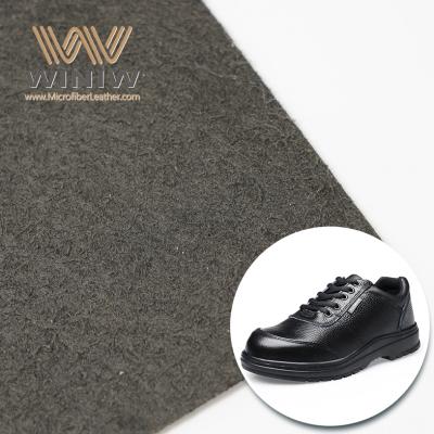 cuir artificiel de chaussures de travail de tissu de Faux de Microfibre de 2mm