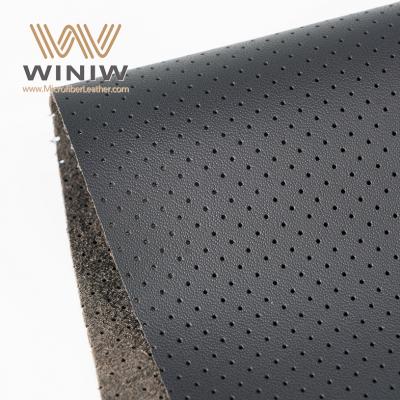 1mm Perforated Microfiber Faux Automotive Leather