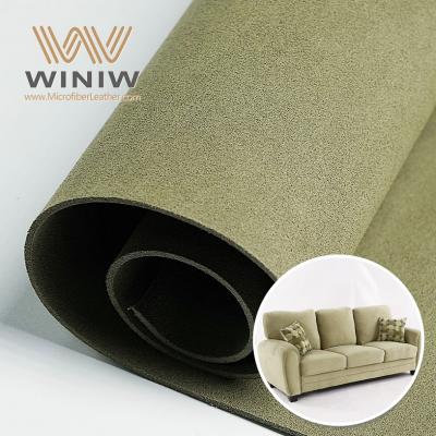 Microfiber Material Synthetic Suede Nubuck Vegan Sofa Leather