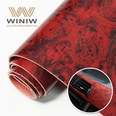 Microfiber Synthetic Material Vegan Auto Leather