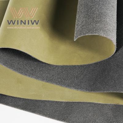 Cuir synthétique antibactérien pour chaussures en faux daim