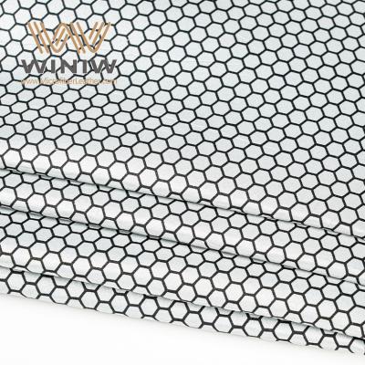 Matériau en cuir facile à coudre pour ballons de football en PU